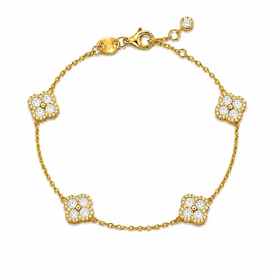 Armband Ultima Edizione Dame in Silber BAO1923-BIANCO-GIALLO - BAO1923-BIANCO-GIALLO